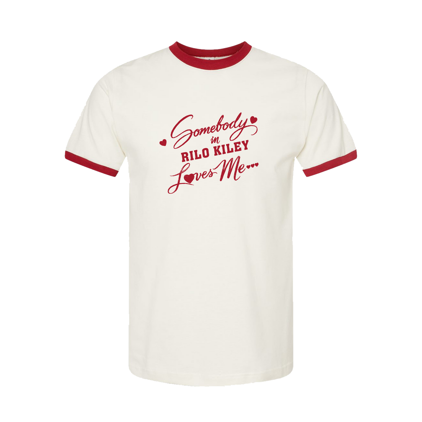 Somebody Loves Me Ringer T-Shirt