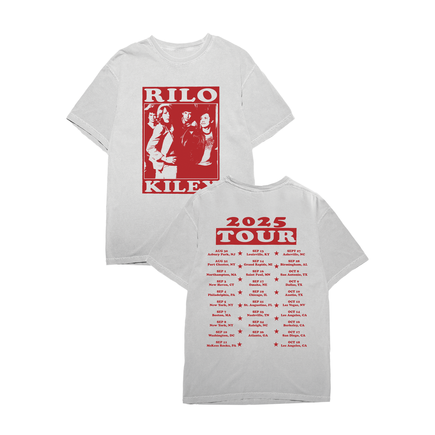 Photocopied Fall 2025 Tour T-Shirt