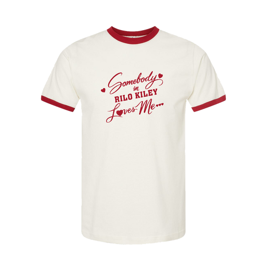 Somebody Loves Me Ringer T-Shirt